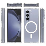 Samsung Galaxy Z Fold7 Hybrid Cover - MagSafe Kompatibel - Gennemsigtig