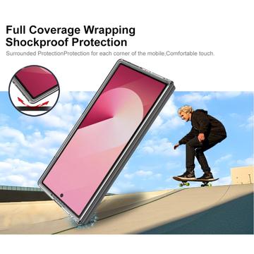 Samsung Galaxy Z Fold7 Imak Crystal Clear II Pro Cover - Gennemsigtig