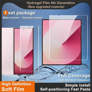Samsung Galaxy Z Fold7 Imak Hydrogel IV-beskyttelsessæt - 2 stk. - Klar
