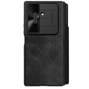 Samsung Galaxy Z Fold7 Nillkin Qin Pro Flip Cover - Sort