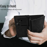 Samsung Galaxy Z Fold7 Nillkin Qin Pro Flip Cover - Brun
