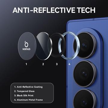 Samsung Galaxy Z Fold7 Northjo kameralinsebeskyttelsessæt - blå