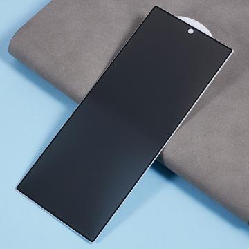 Samsung Galaxy Z Fold7 Privacy Full Cover Skærmbeskyttelse Hærdet Glas - Sort Kant