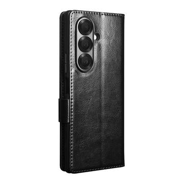 Samsung Galaxy Z Fold7 Qialino Classic Læderpung - Sort