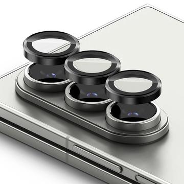 Samsung Galaxy Z Fold7 Ringke Kamera Linse Hærdet Glas Beskytter - 2 Stk. - Sort
