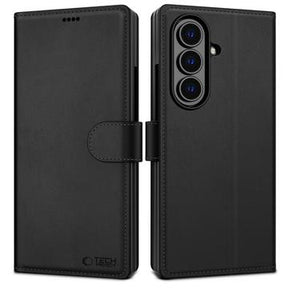 Samsung Galaxy Z Fold7 Tech-Protect Pungetui med Magnet og Stativ - Sort