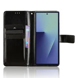 Samsung Galaxy Z Fold7 Pung Etui med Stativ - sort