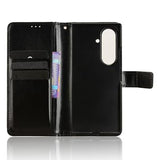 Samsung Galaxy Z Fold7 Pung Etui med Stativ - sort