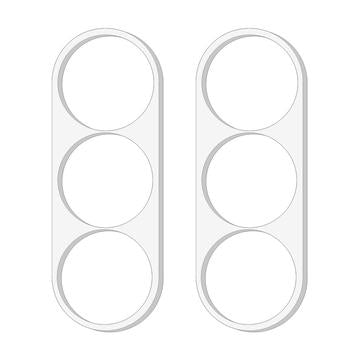 Samsung Galaxy Z Fold7/Z TriFold Kamera Linse Hærdet Glas Beskytter - 2 Stk.