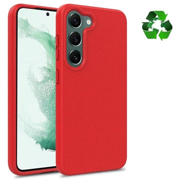 Samsung Galaxy S23 5G Biologisk Nedbrydeligt Cover - Rød