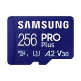 Samsung Pro Plus microSDXC-hukommelseskort med SD-adapter MB-MD256SA/EU - 256 GB