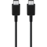 Samsung USB-C / USB-C-kabel GP-TOU021RFCBW - 1.8m, 3A, 25W - Bulk - Sort