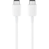 Samsung USB-C / USB-C-kabel GP-TOU021RFCWW - 1.8m, 3A, 25W - bulk - hvid