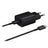 Samsung Super Fast USB-C Rejseoplader EP-TA800XBEGWW - Sort