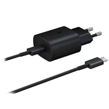Samsung Super Fast USB-C Rejseoplader EP-TA800XBEGWW - Sort