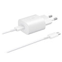 Samsung Ultra-Fast USB-C Rejseoplader EP-TA800XWEGWW - Bulk - Hvid