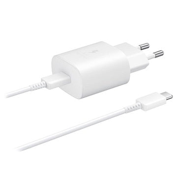Samsung Super Fast USB-C Rejseoplader EP-TA800XWEGWW - Hvid