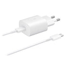Samsung Super Fast USB-C Rejseoplader EP-TA800XWEGWW - Hvid