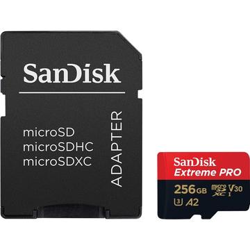 SanDisk Extreme Pro microSDXC-hukommelseskort SDSQXCD-256G-GN6MA - 256GB