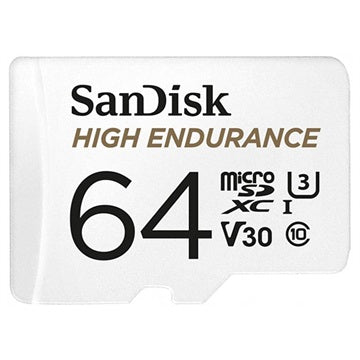 SanDisk High Endurance MicroSD-kort - SDSQQNR-064G-GN6IA - 64GB