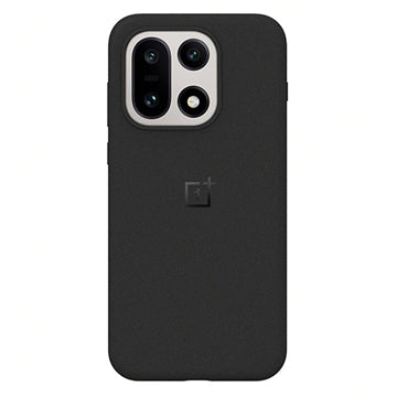 OnePlus 15 Sandstone Magnetisk Cover - Sort