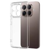 Xiaomi 17T Ridsefast Hybrid Cover - Gennemsigtig