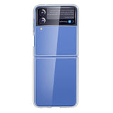 Ridsefast Samsung Galaxy Z Flip4 Hybrid Cover - Gennemsigtig