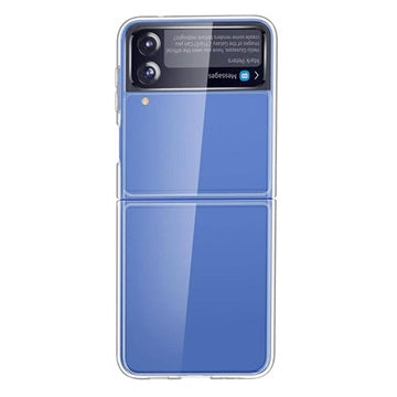 Ridsefast Samsung Galaxy Z Flip4 Hybrid Cover - Gennemsigtig