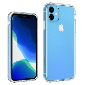 Ridsefast iPhone 11 Hybrid Cover - Gennemsigtig