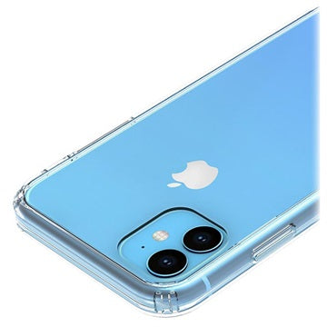 Ridsefast iPhone 11 Hybrid Cover - Gennemsigtig