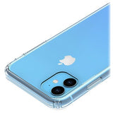 Ridsefast iPhone 11 Hybrid Cover - Gennemsigtig