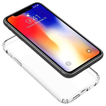 Ridsefast iPhone XR Hybrid Cover - Gennemsigtig