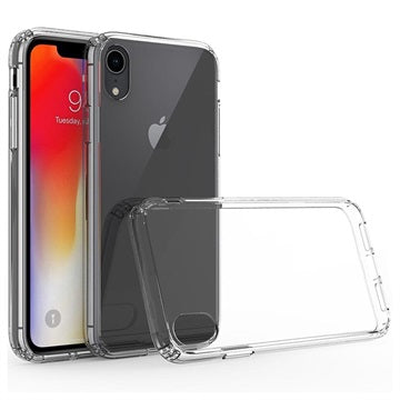 Ridsefast iPhone XR Hybrid Cover - Gennemsigtig