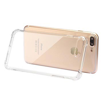 Ridsefast iPhone 7 Plus / iPhone 8 Plus Hybrid Cover - Krystalklar