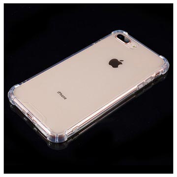Ridsefast iPhone 7 Plus / iPhone 8 Plus Hybrid Cover - Krystalklar