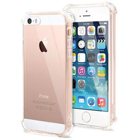 Ridsefast iPhone 5/5S/SE Hybrid Cover - Krystalklar