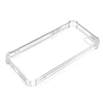 Ridsefast iPhone 5/5S/SE Hybrid Cover - Krystalklar