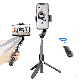 Selfie Stang med Gimbal Stabilisator og Tripod Stativ L08