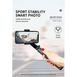 Selfie Stang med Gimbal Stabilisator og Tripod Stativ L08