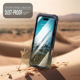iPhone 16 Pro Max Shellbox M Series IP68 vandtæt cover - dykkercover med MagSafe-kompatibilitet - Sort