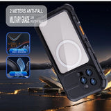 iPhone 16 Pro Max Shellbox M Series IP68 vandtæt cover - dykkercover med MagSafe-kompatibilitet - Sort