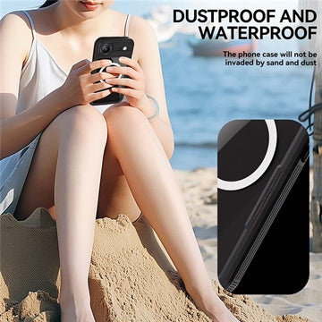 iPhone Air Shellbox M Series IP68 vandtæt cover - dykkercover med MagSafe-kompatibilitet - Sort