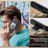 iPhone 17 Shellbox M Series IP68 vandtæt cover - dykkercover med MagSafe-kompatibilitet - Sort