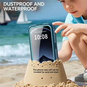 iPhone 17 Pro Max Shellbox M Series IP68 vandtæt cover - dykkercover med MagSafe-kompatibilitet - Sort