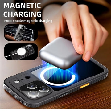 iPhone 17 Pro Max Shellbox M Series IP68 vandtæt cover - dykkercover med MagSafe-kompatibilitet - Sort
