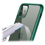 Shine&Protect 360 iPhone 11 Pro Max Hybrid Cover - Grøn / Klar