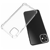 Stødtæt iPhone 11 TPU Cover - Gennemsigtig
