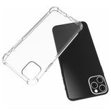 Stødtæt iPhone 11 Pro Max TPU Cover - Gennemsigtig