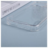 Shockproof iPhone 12/12 Pro Hybrid Cover - Gennemsigtig