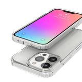 Shockproof iPhone 13 Pro Hybrid Cover - Gennemsigtig